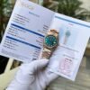Rolex Day-Date 128235 Replica Watch Dial Diamonds Moissanite Weight 158gram QF 36mm - Đồng Hồ Replica 1:1