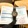 Rolex Daytona Replica Watch Purple Mother of Pearl Dial Moissanite BT Factory 40mm - Đồng Hồ Replica 1:1