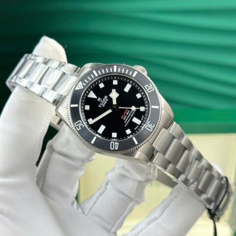 Tudor Replica Watch Pelagos Titanium M25407N Black Dial ZF Factory 39mm - Đồng Hồ Replica 1:1