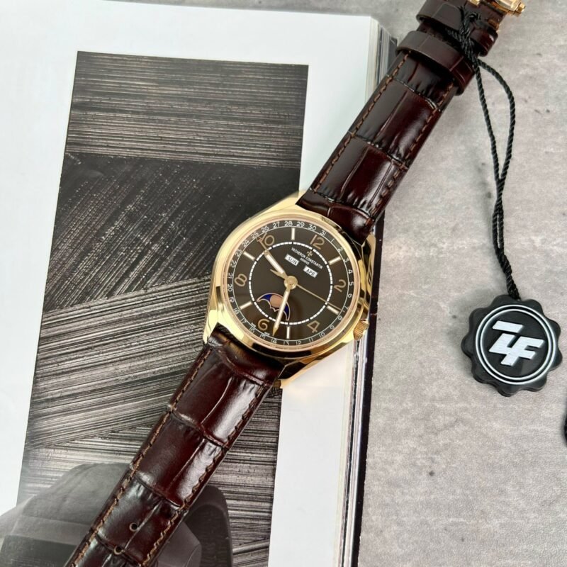 Vacheron Constantin 4000E Replica Watch Chocolate Dial ZF Factory 40mm - Đồng Hồ Replica 1:1