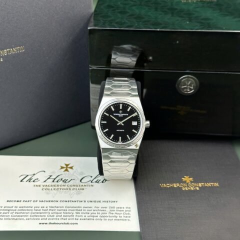 Vacheron Constantin Historiques 222 Replica Watch Black Dial 8F Factory 37mm - Đồng Hồ Replica 1:1