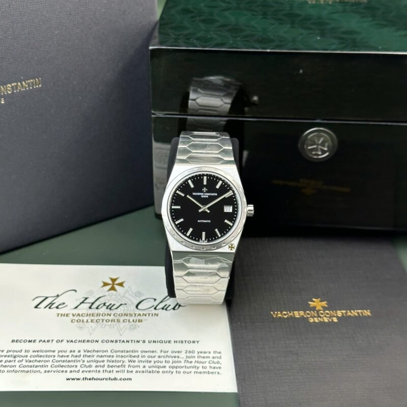 Vacheron Constantin Historiques 222 Replica Watch Black Dial 8F Factory 37mm - Đồng Hồ Replica 1:1