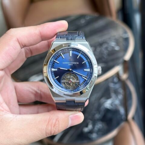 Vacheron Constantin Overseas 6000V Tourbillon Blue Replica 1:1 Watch 42.5mm - Đồng Hồ Replica 1:1