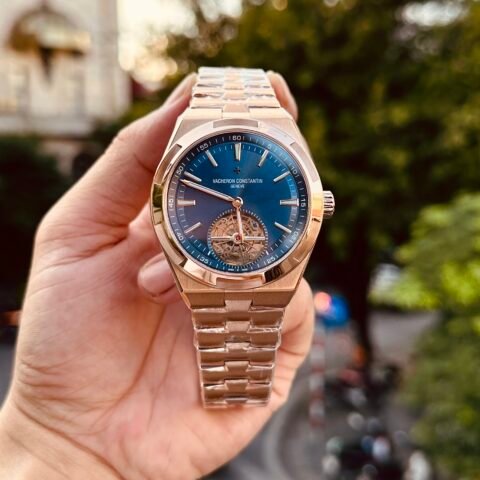 Vacheron Constantin Overseas 6000V Tourbillon Replica Watch 42.5mm - Đồng Hồ Replica 1:1