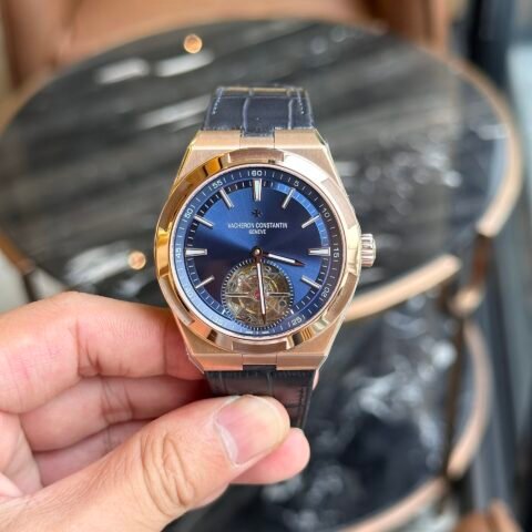 Vacheron Constantin Overseas 6000V Tourbillon Rose Gold Replica 11 Watch 42.5mm - Đồng Hồ Replica 1:1