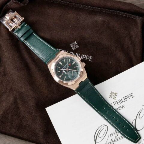 Vacheron Constantin Overseas Dual Time 7900V Replica 11 Watch Green 41mm - Đồng Hồ Replica 1:1