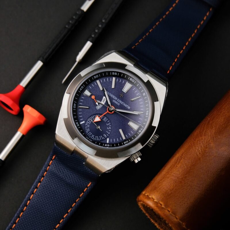 Vacheron Constantin Overseas Dual Time 7900V Replica Watches PZ Factory 41mm - Đồng Hồ Replica 1:1