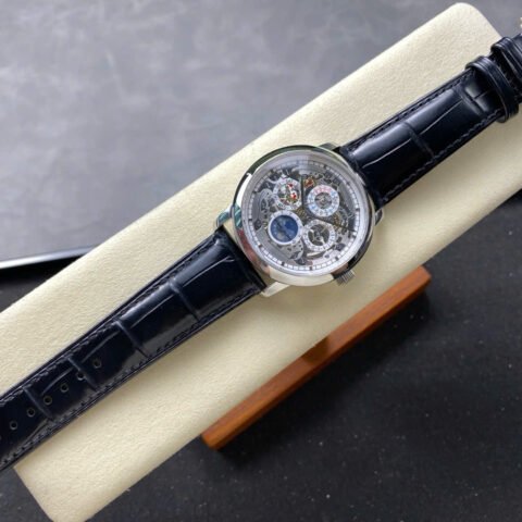 Vacheron Constantin Traditionnelle 43175 Replica Watch Mens Leather Strap 41mm - Đồng Hồ Replica 1:1