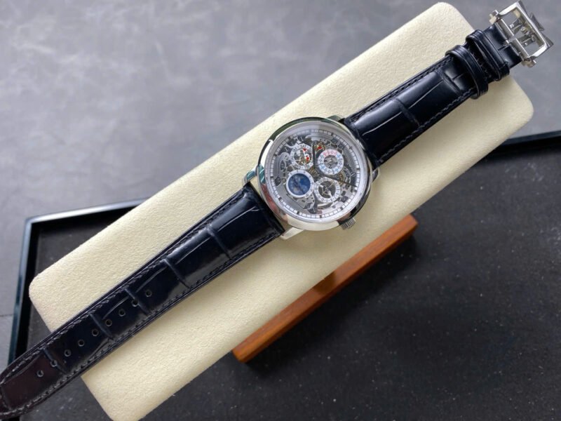 Vacheron Constantin Traditionnelle 43175 Replica Watch Mens Leather Strap 41mm - Đồng Hồ Replica 1:1